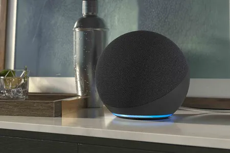 PARLANTE AMAZON ECHO (2ND GENERATION) 2.5" WOOFER, 0.6" WI-FI, BLUETOOTH, vista 3